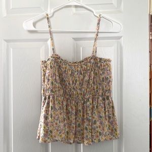 American Eagle Floral Tank Top
